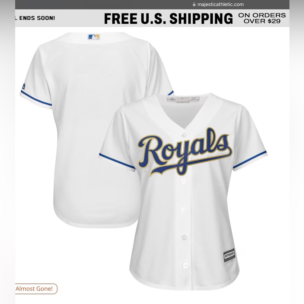 Majestic Royals Replica Jersey